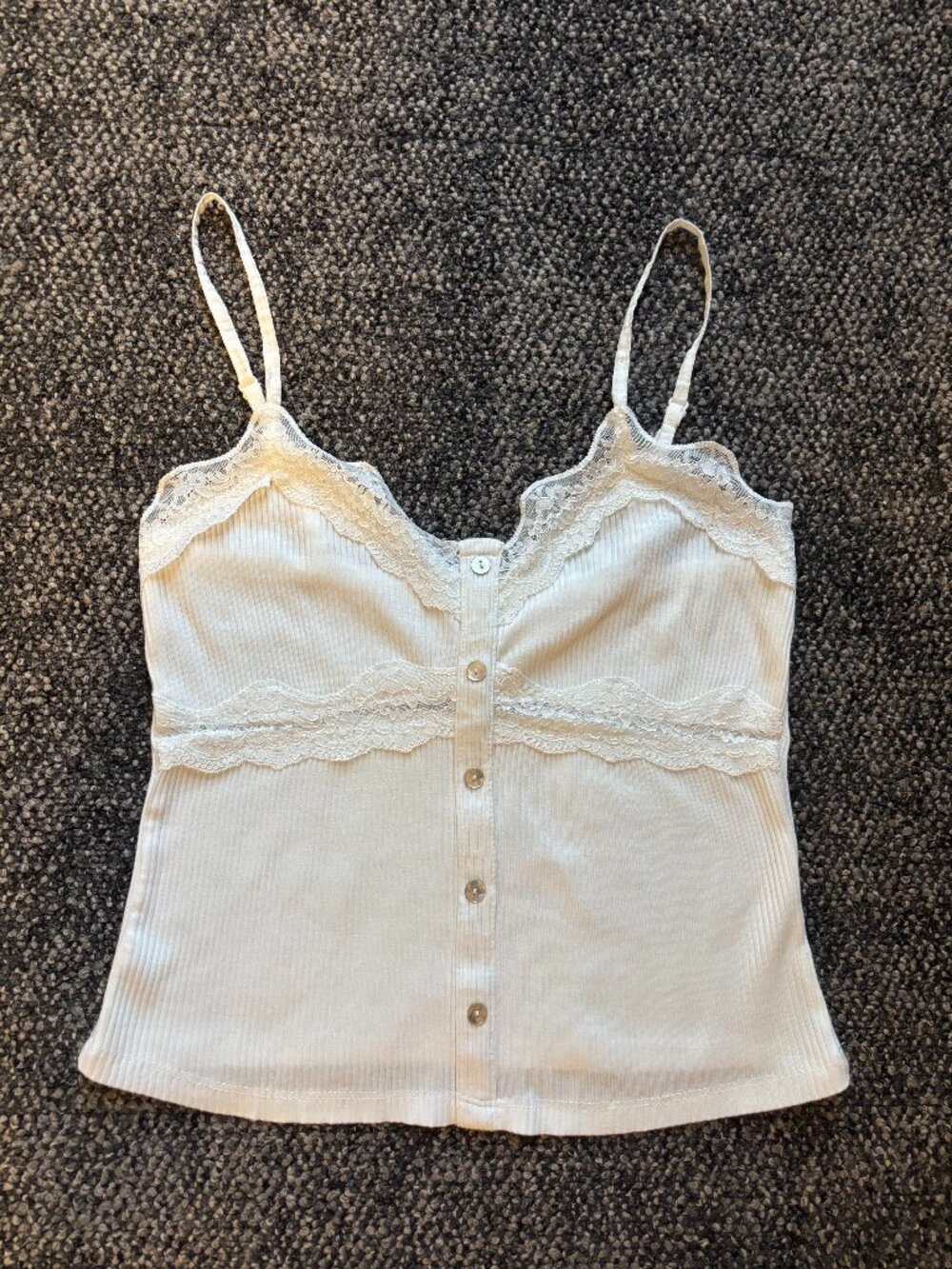 white tank top
